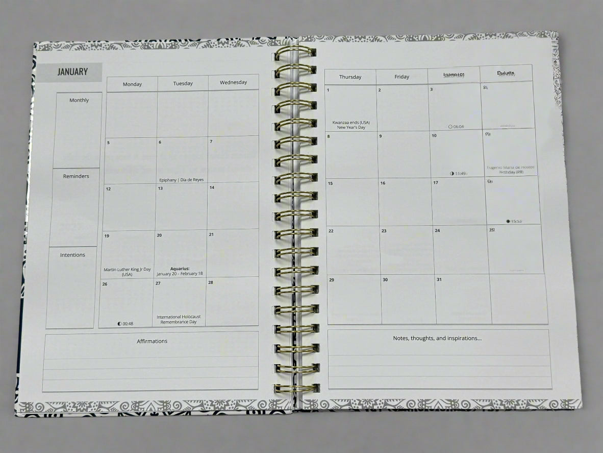 2026 Planner & Journal – Wire-O (The Vivi)