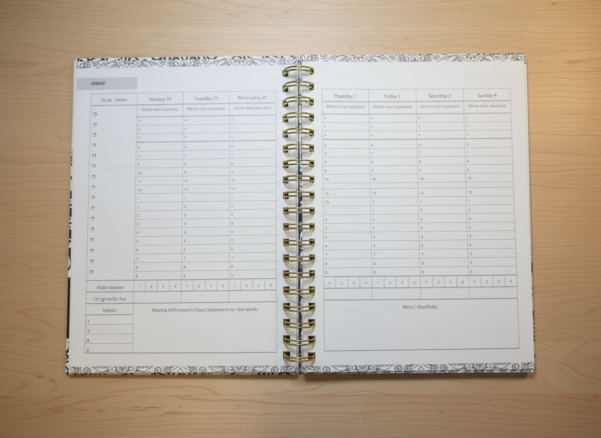 2026 Planner & Journal – Wire-O (The Vivi)