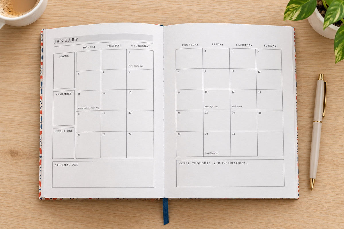 The Flavia | 2027 Soulcery Planner & Journal, Hardcover Edition